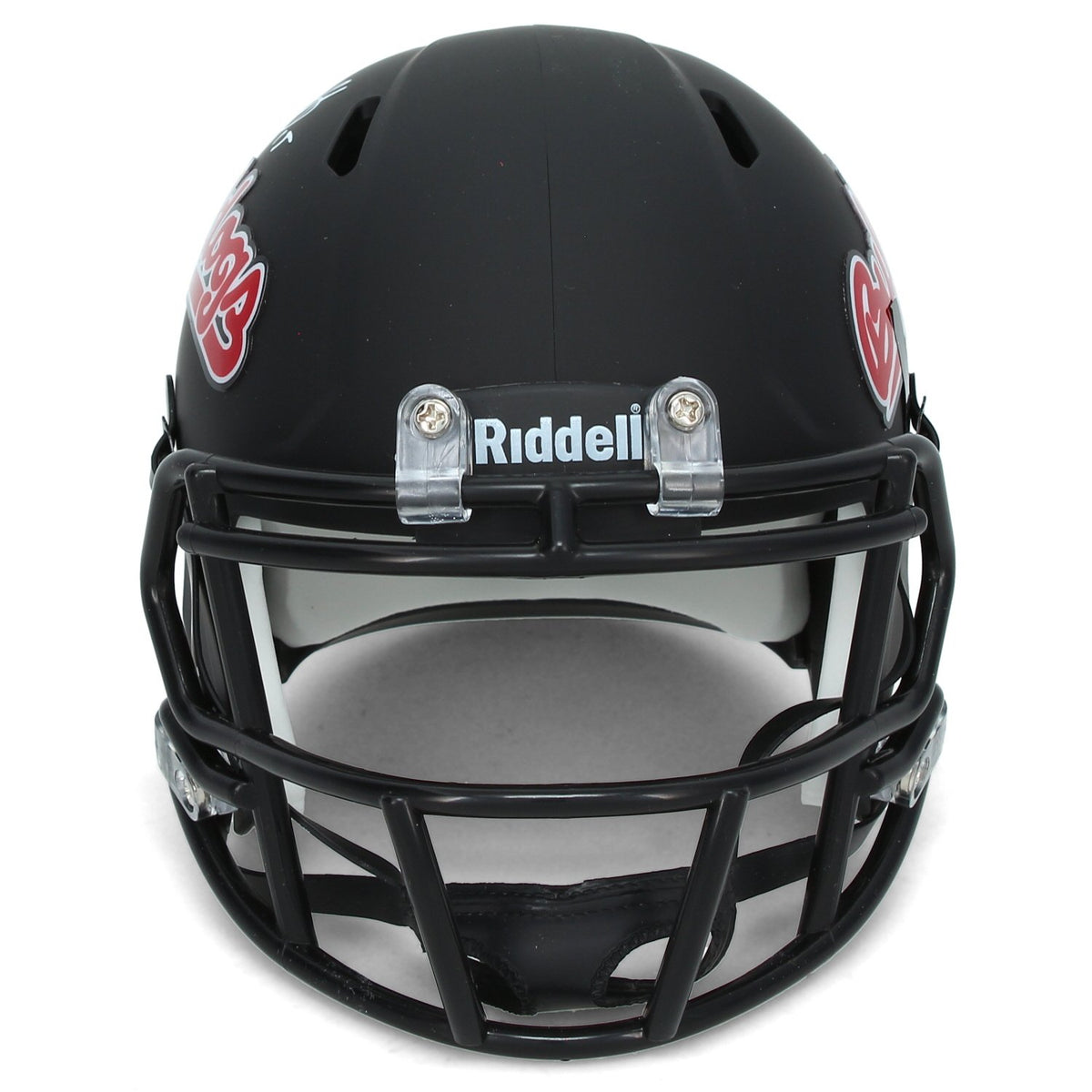 Davante Adams Autographed Fresno State Speed Mini Helmet JSA Witnessed