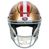 De'Zuan Stribling Autographed San Francisco 49ers Speedflex Authentic Helmet Beckett Witnessed