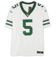 Garrett Wilson Autographed New York Jets White Nike F.U.S.E. Limited Jersey Fanatics