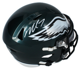 Michael Vick Autographed Philadelphia Eagles Speedflex Midi Helmet Beckett Witnessed