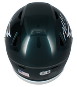 Michael Vick Autographed Philadelphia Eagles Speedflex Midi Helmet Beckett Witnessed