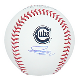 Pete Crow-Armstrong Autographed Chicago Cubs 2025 Alternate Logo Official MLB Baseball Fanatics