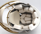 Travis Kelce Autographed Kansas City Chiefs Slate Gray Full Size Authentic Speed Helmet Beckett BAS Witness #2W332670