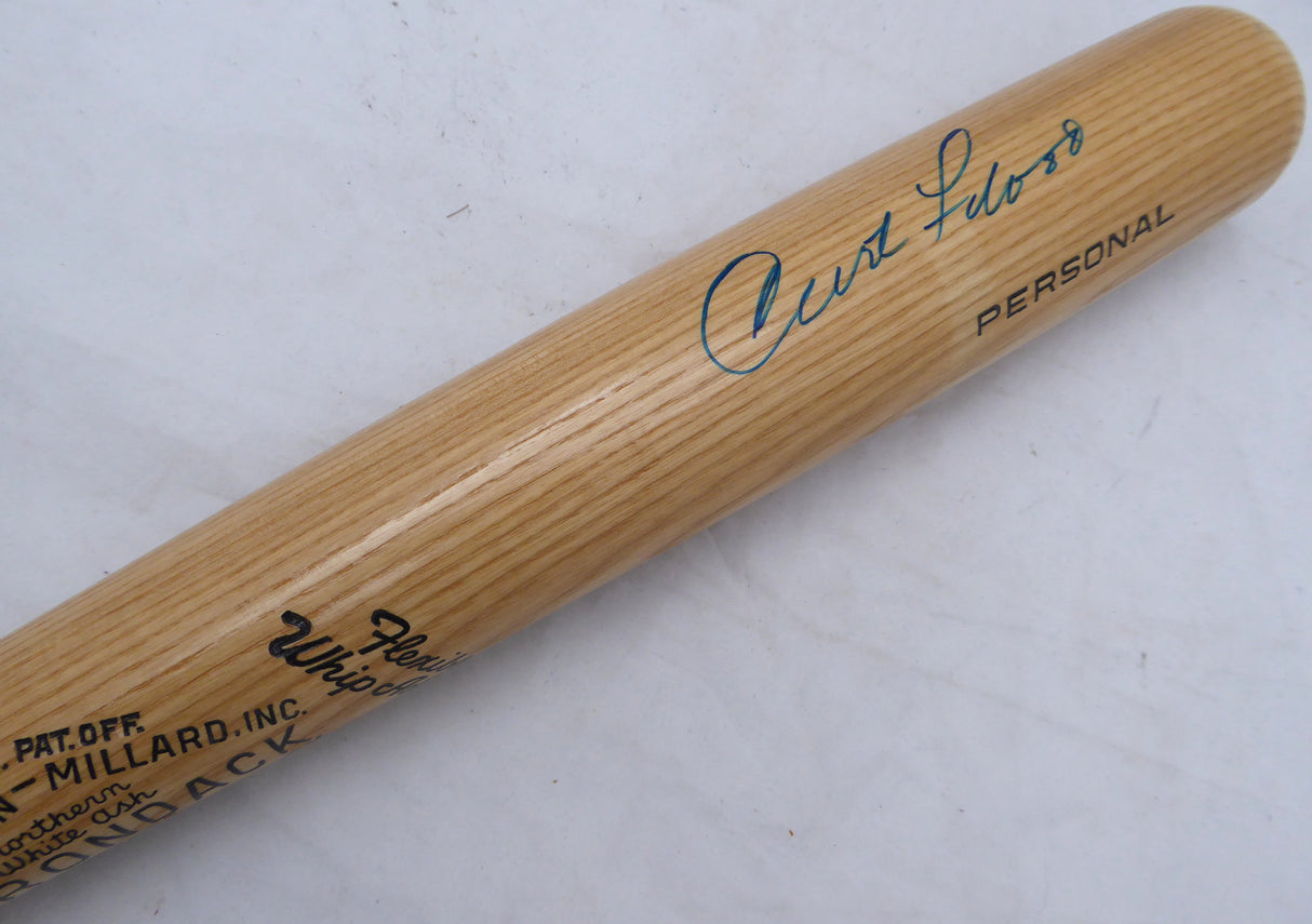 Curt Flood Autographed Adirondack Bat St. Louis Cardinals JSA #YY03207