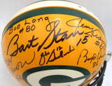1966 Super Bowl I Champions Autographed Authentic Full Size Helmet Green Bay Packers 26 Signatures Including Bart Starr Beckett BAS #AE08384