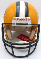 Brett Favre Autographed Authentic Full Size Helmet Green Bay Packers (Chip by Signature) Beckett BAS QR #BP55348