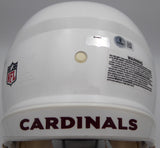 Simeon Rice Autographed Authentic Full Size Helmet Arizona Cardinals With Visor Beckett BAS QR #BP55362