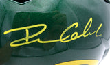 Dillon Gabriel Autographed Speed Replica Full Size Helmet Oregon Ducks Signed Twice Beckett BAS Witness #2W457678