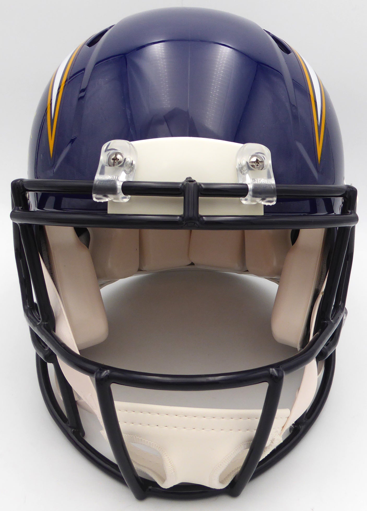 LaDainian Tomlinson Autographed Authentic Full Size Helmet San Diego Chargers "HOF 17" Beckett BAS Witness #WK49812