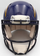 LaDainian Tomlinson Autographed Authentic Full Size Helmet San Diego Chargers "HOF 17" Beckett BAS Witness #WK49812