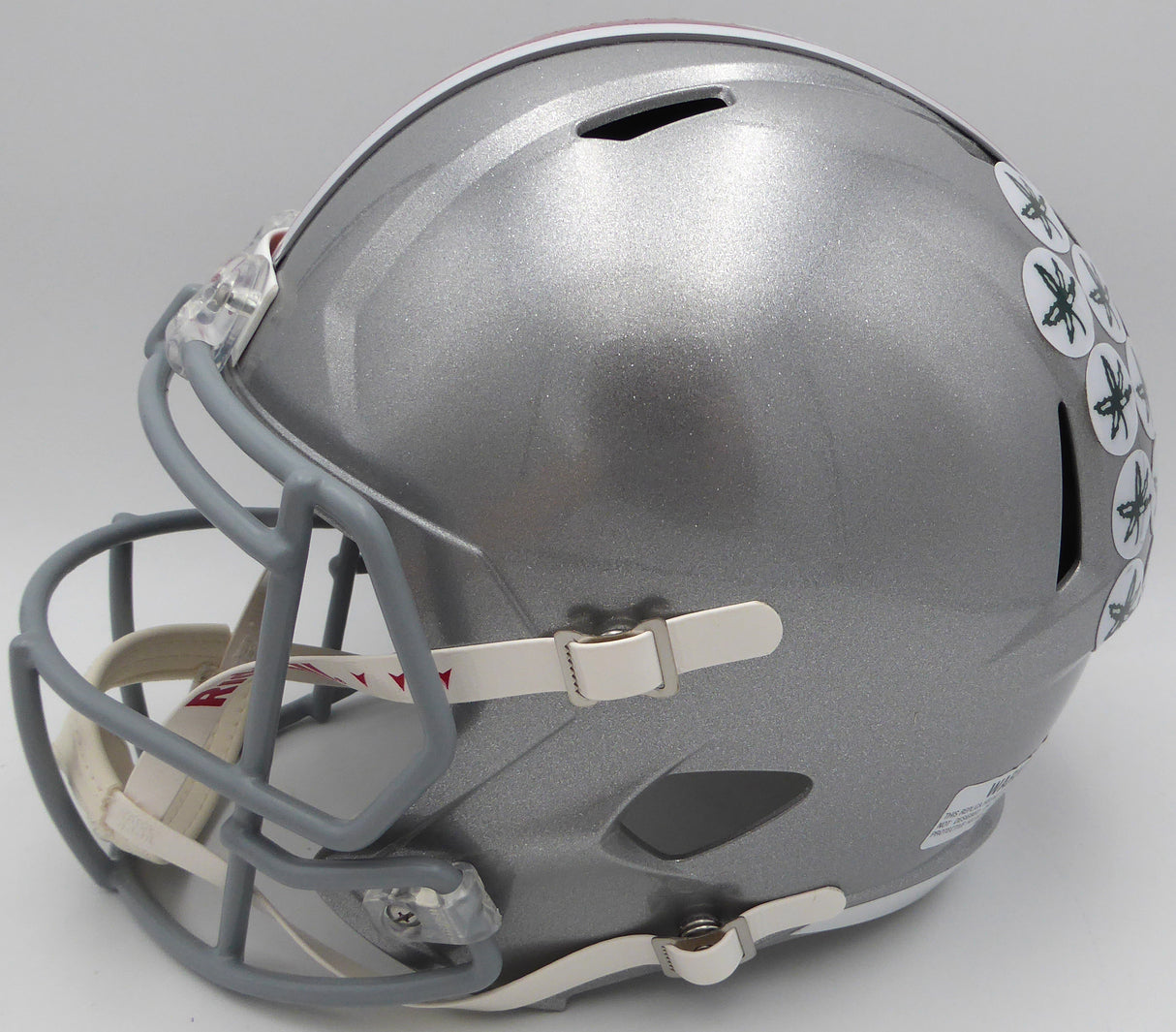 Jaxon Smith-Njigba Autographed Speed Replica Full Size Helmet Ohio State Buckeyes Beckett BAS Witness #WW78572
