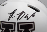 Rashod Bateman Autographed Authentic Full Size Helmet Minnesota Golden Gophers Fanatics Holo #NB38133349