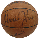 1977-78 Seattle Supersonics Autographed Penn Basketball With 10 Signatures Including Dennis Johnson Beckett BAS #AE08386