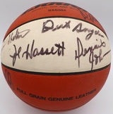 1978-79 Seattle Supersonics NBA Champions Autographed Baden Basketball With 11 Signatures Including Dennis Johnson, Fred Brown and Jack Sikma Beckett BAS #AE08387