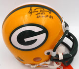 Jim Ringo Autographed Green Bay Packers Mini Helmet "HOF 81" Beckett BAS QR #BP55398