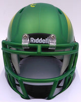 Dillon Gabriel Autographed Oregon Ducks Mini Helmet (Smudged) Beckett BAS QR #2W458568