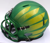 Dillon Gabriel Autographed Oregon Ducks Mini Helmet (Smudged) Beckett BAS QR #2W458568