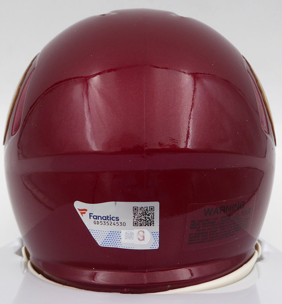 Caleb Williams Autographed USC Trojans Mini Helmet Beckett BAS QR #GD53524530