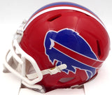 Bruce Smith Autographed Buffalo Bills Mini Helmet Beckett BAS QR #2W060662