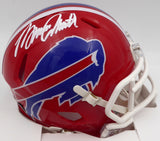 Bruce Smith Autographed Buffalo Bills Mini Helmet Beckett BAS QR #2W060592