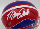 Bruce Smith Autographed Buffalo Bills Mini Helmet Beckett BAS QR #2W060592
