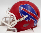 Bruce Smith Autographed Buffalo Bills Mini Helmet Beckett BAS QR #2W060592
