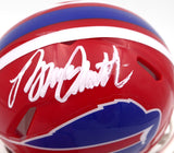 Bruce Smith Autographed Buffalo Bills Mini Helmet Beckett BAS QR #2W060629