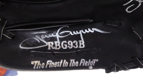 Tony Gwynn Autographed Rawlings Fielding Glove San Diego Padres (Smudged) JSA #SS59393