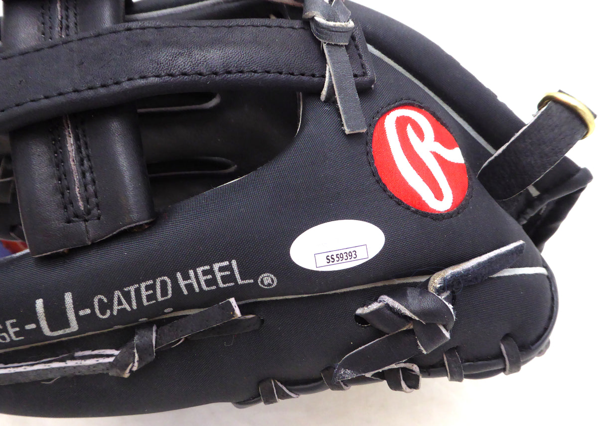 Tony Gwynn Autographed Rawlings Fielding Glove San Diego Padres (Smudged) JSA #SS59393