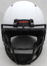Justin Fields Autographed White Lunar Eclipse Full Size Speed Replica Helmet Chicago Bears Beckett BAS QR #W995779