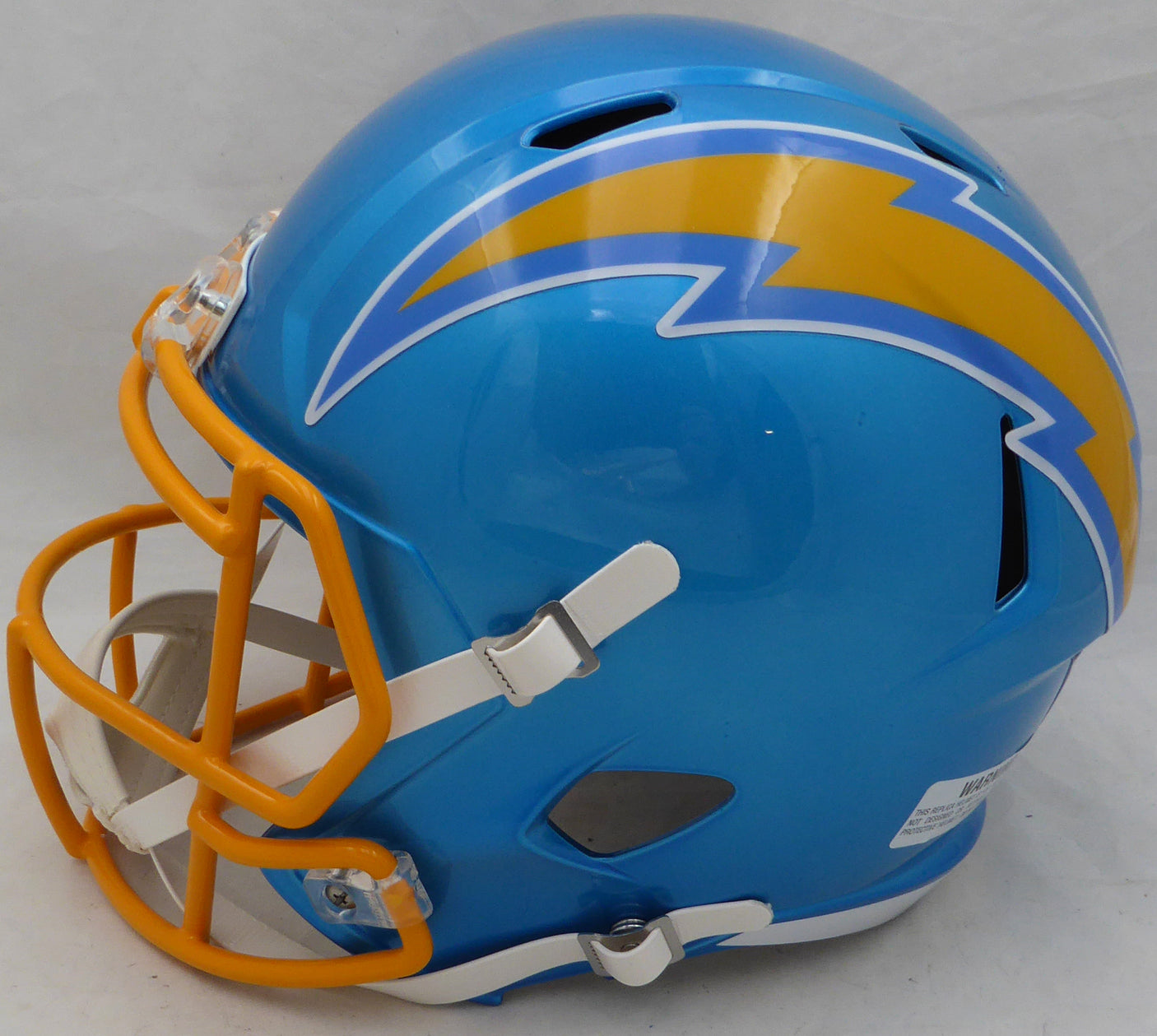 LaDainian Tomlinson Autographed Blue Flash Full Size Speed Replica Helmet San Diego Chargers "HOF 17" Beckett BAS QR #BH038600