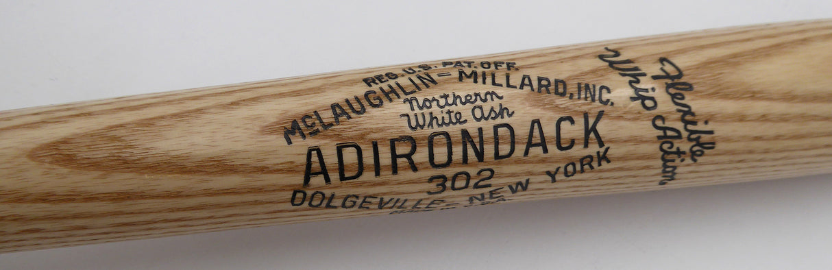 Willie Mays Autographed Adirondack Bat San Francisco Giants Beckett BAS QR #AE08312