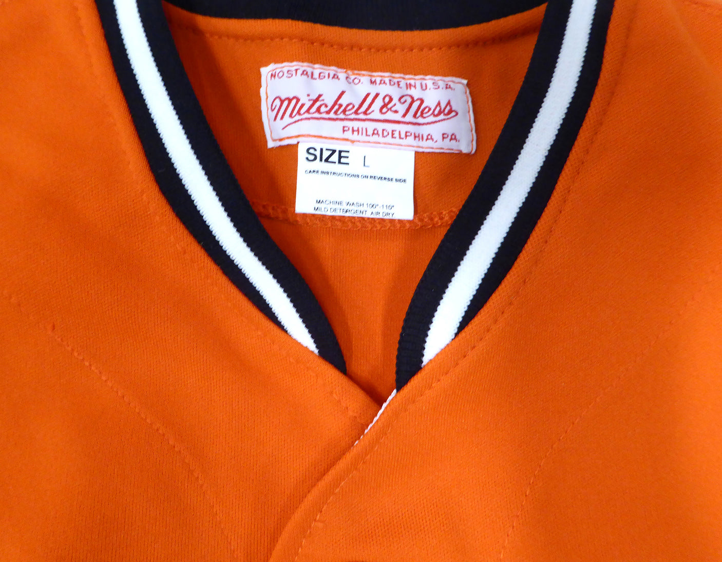 Baltimore Orioles Frank Robinson Autographed Orange Authentic Mitchell & Ness Jersey Beckett BAS QR #BN64147