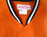 Baltimore Orioles Frank Robinson Autographed Orange Authentic Mitchell & Ness Jersey Beckett BAS QR #BN64147
