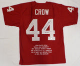 Texas A&M Aggies John David Crow Autographed Maroon Jersey "57 Heisman" JSA #W419527