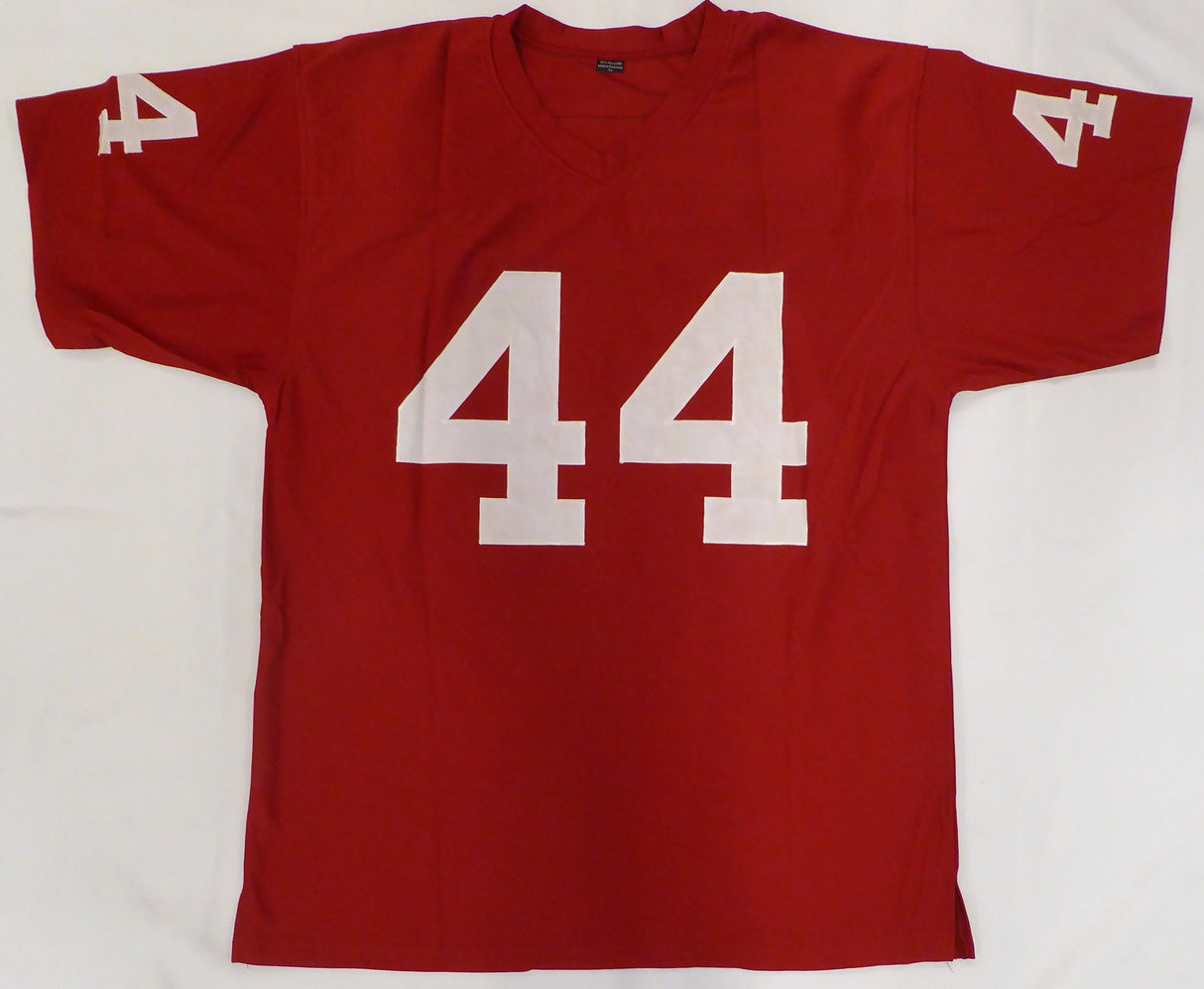 Texas A&M Aggies John David Crow Autographed Maroon Jersey "57 Heisman" JSA #W419527