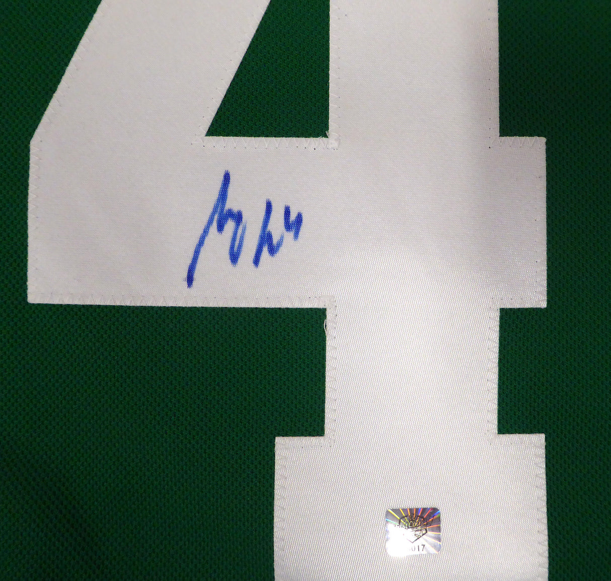 Dallas Stars Miro Heiskanen Autographed Green Adidas Jersey ECSC Holo #15017