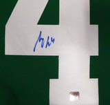 Dallas Stars Miro Heiskanen Autographed Green Adidas Jersey ECSC Holo #15017