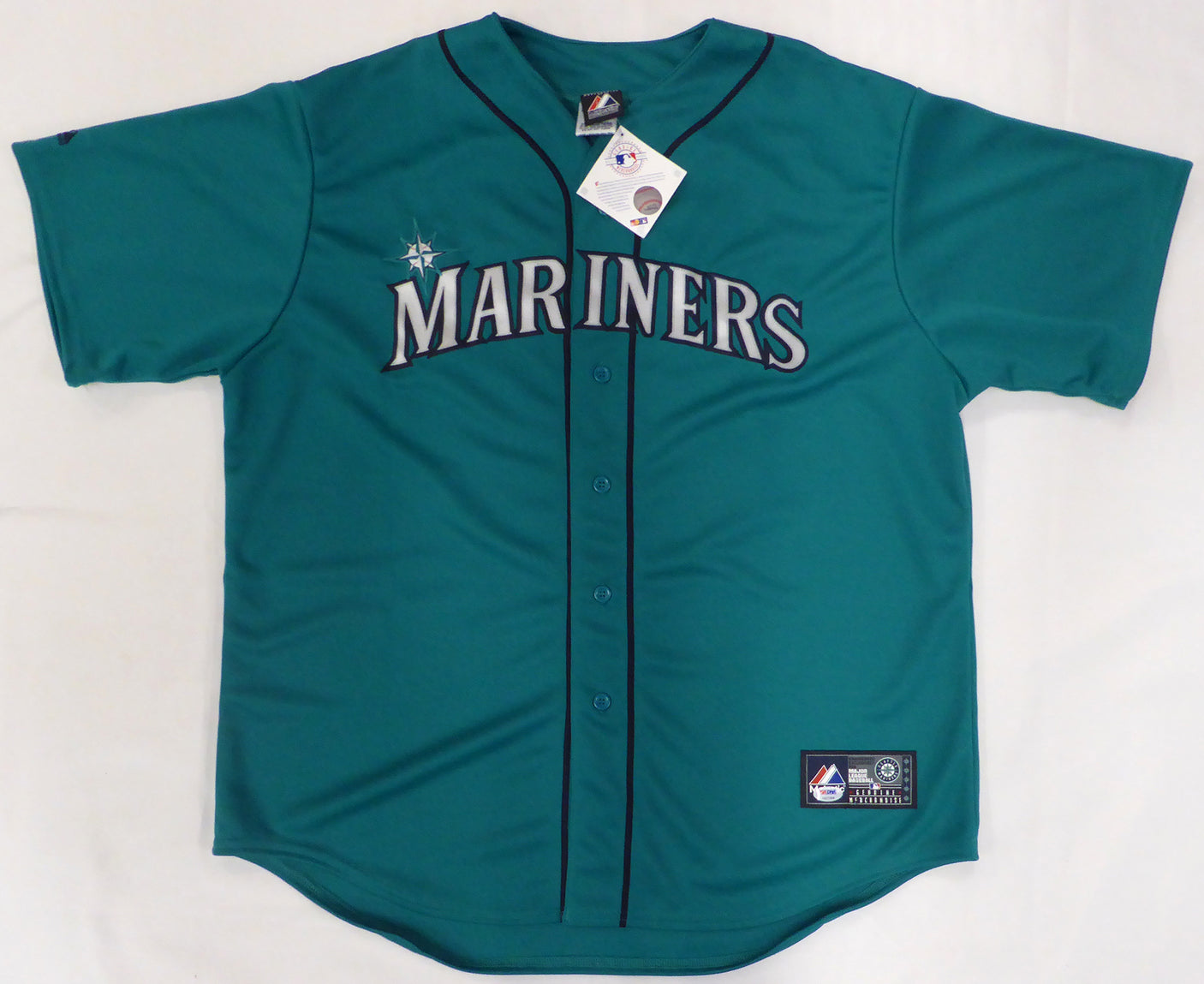 Seattle Mariners Robinson Cano Autographed Teal Majestic Jersey PSA/DNA #6A27284