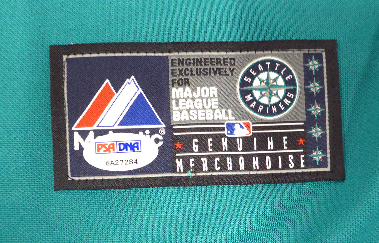 Seattle Mariners Robinson Cano Autographed Teal Majestic Jersey PSA/DNA #6A27284