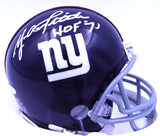 Y.A. Tittle Autographed New York Giants Mini Helmet "HOF 71" TriStar Holo #7745968