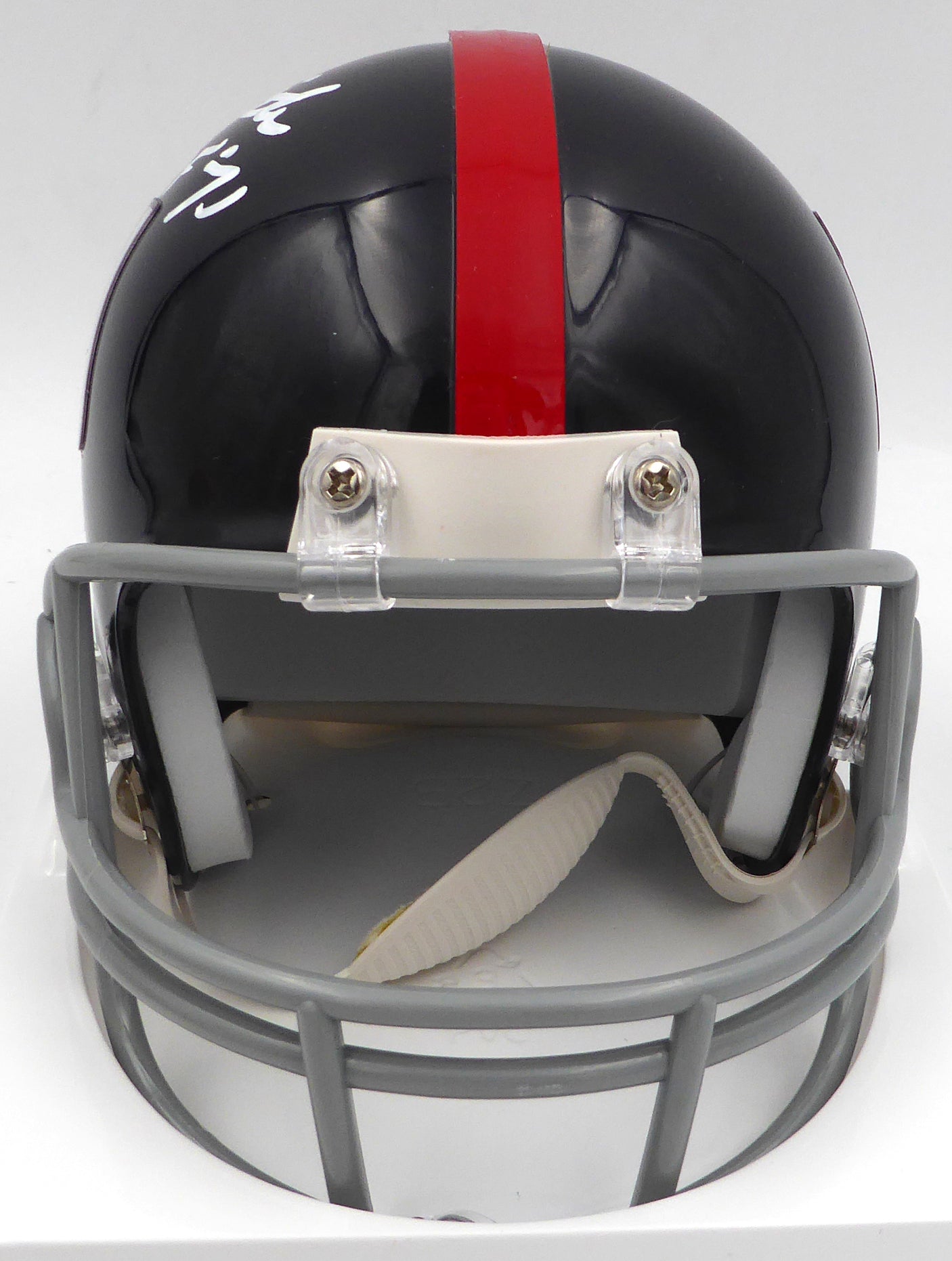 Y.A. Tittle Autographed New York Giants Mini Helmet "HOF 71" TriStar Holo #7745968