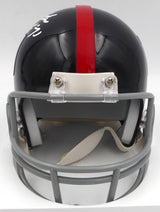 Y.A. Tittle Autographed New York Giants Mini Helmet "HOF 71" TriStar Holo #7745968