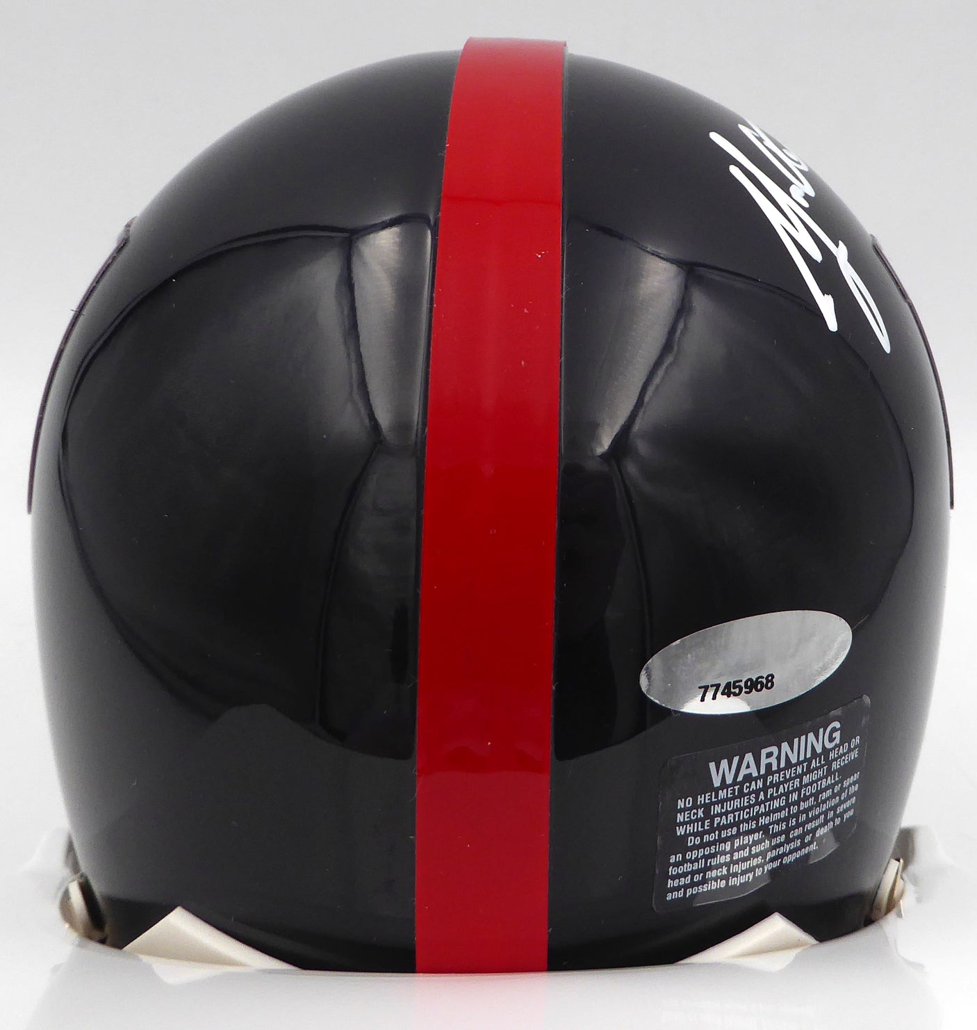 Y.A. Tittle Autographed New York Giants Mini Helmet "HOF 71" TriStar Holo #7745968