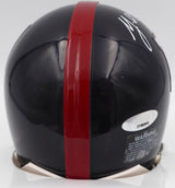 Y.A. Tittle Autographed New York Giants Mini Helmet "HOF 71" TriStar Holo #7798955