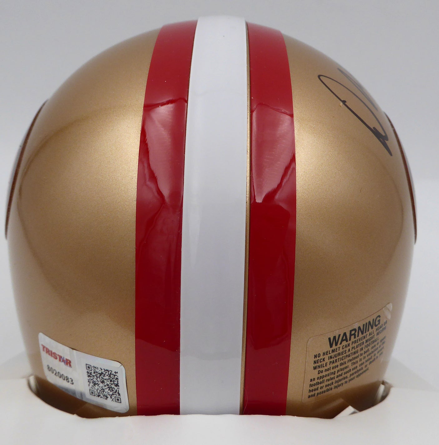 Dave Wilcox Autographed San Francisco 49ers Mini Helmet "HOF 2000" TriStar Holo #8020083