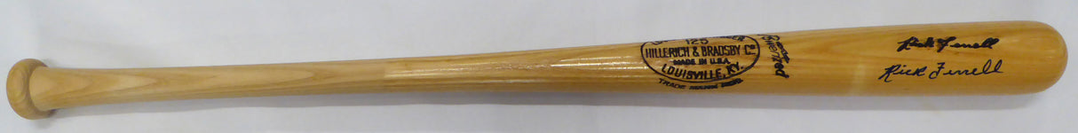 Rick Ferrell Autographed Louisville Slugger Bat Boston Red Sox Beckett BAS QR #BK44606