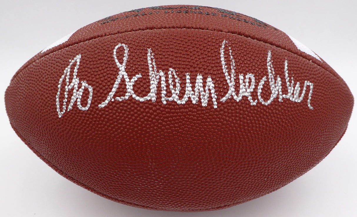 Bo Schembechler Autographed NCAA Football Michigan Wolverines Beckett BAS #AC23989