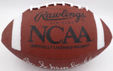 Bo Schembechler Autographed NCAA Football Michigan Wolverines Beckett BAS #AC23989