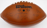 1989 Washington Huskies Autographed Football With 39 Signatures Including Don James SKU #236989